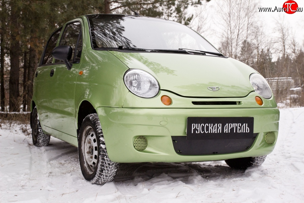 659 р. Заглушка воздухозаборника переднего бампера RA  Daewoo Matiz ( M100,  M150) (1998-2016) дорестайлинг, рестайлинг  с доставкой в г. Горно‑Алтайск