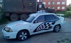 3 169 р. Высокий универсальный спойлер Кураж Toyota Avensis T220 седан дорестайлинг (1997-2001) (Без места под стоп сигнал, Неокрашенный)  с доставкой в г. Горно‑Алтайск. Увеличить фотографию 5