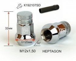 Колёсная гайка Вектор M12 1.5 Hyundai Tucson NX4 (2020-2022) 