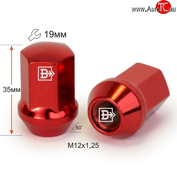 120 р. Колёсная гайка Вектор M12 1.25    с доставкой в г. Горно‑Алтайск