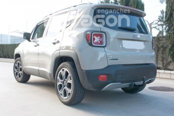 Фаркоп Aragon. (шар A) Jeep Compass MP дорестайлинг (2016-2022)