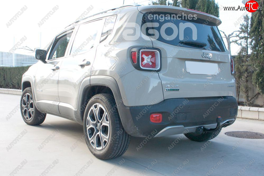 22 699 р. Фаркоп Aragon. (шар A) Jeep Compass MP дорестайлинг (2016-2022)  с доставкой в г. Горно‑Алтайск