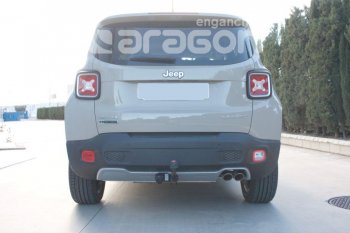 22 699 р. Фаркоп Aragon. (шар A) Jeep Compass MP дорестайлинг (2016-2022)  с доставкой в г. Горно‑Алтайск. Увеличить фотографию 3