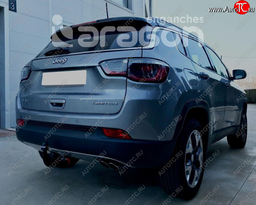 22 699 р. Фаркоп Aragon.(шар V) Jeep Compass MP дорестайлинг (2016-2022)  с доставкой в г. Горно‑Алтайск