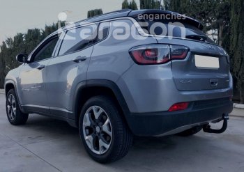 22 699 р. Фаркоп Aragon.(шар V) Jeep Compass MP дорестайлинг (2016-2022)  с доставкой в г. Горно‑Алтайск. Увеличить фотографию 2