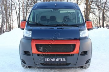 Реснички на фары (глянец) RA Fiat Ducato 250 (2006-2014)