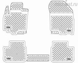 Комплект ковриков в салон Norplast Fiat Sedici (2005-2014)