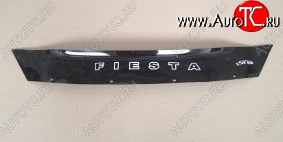 999 р. Дефлектор капота Russtal (короткий) Ford Fiesta 6 хэтчбэк 5 дв. рестайлинг (2012-2019)  с доставкой в г. Горно‑Алтайск