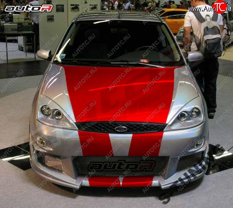 28 999 р. Передний бампер Auto-R Ford Focus 1 седан рестайлинг (2001-2005)  с доставкой в г. Горно‑Алтайск