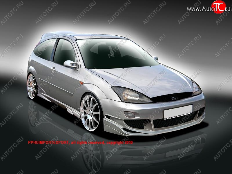 28 999 р. Передний бампер EVO Ford Focus 1 седан рестайлинг (2001-2005)  с доставкой в г. Горно‑Алтайск