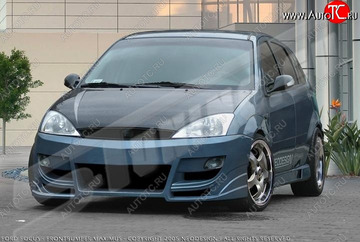 28 999 р. Передний бампер EVO 2 Ford Focus 1 седан рестайлинг (2001-2005)  с доставкой в г. Горно‑Алтайск