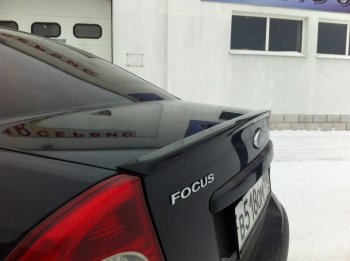 3 399 р. Лип спойлер АВТОКРАТ  Ford Focus  2 (2004-2011)  седан дорестайлинг, седан рестайлинг (Неокрашенный)  с доставкой в г. Горно‑Алтайск. Увеличить фотографию 2