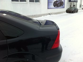 3 399 р. Лип спойлер АВТОКРАТ  Ford Focus  2 (2004-2011)  седан дорестайлинг, седан рестайлинг (Неокрашенный)  с доставкой в г. Горно‑Алтайск. Увеличить фотографию 3