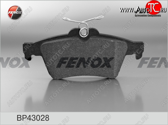 1 439 р. Колодка заднего дискового тормоза FENOX  Ford Focus ( 2,  3) (2004-2015), Mazda 3/Axela  BK (2003-2009), Volvo S40  MS седан (2004-2012)  с доставкой в г. Горно‑Алтайск