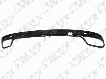 Накладка заднего бампера SAT (нижняя часть) Ford Mondeo  MK5 CD391 (2014-2018) дорестайлинг седан