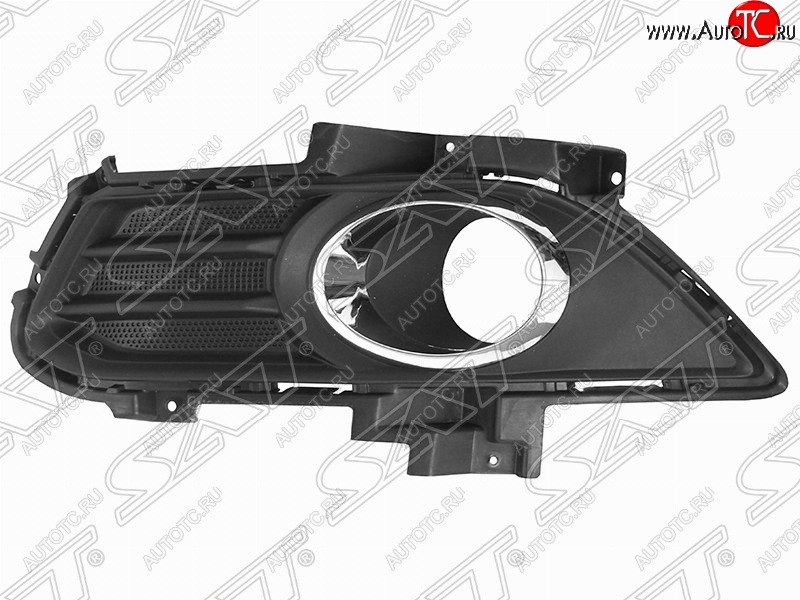 769 р. Левая рамка противотуманной фары SAT (хром)  Ford Mondeo  MK5 CD391 (2014-2018) дорестайлинг седан  с доставкой в г. Горно‑Алтайск