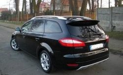 15 299 р. Накладка на задний бампер Titanium Ford Mondeo Mk4,BD дорестайлинг, седан (2007-2010)  с доставкой в г. Горно‑Алтайск. Увеличить фотографию 2