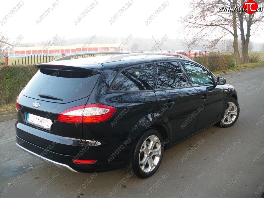 15 299 р. Накладка на задний бампер Titanium Ford Mondeo Mk4,BD дорестайлинг, седан (2007-2010)  с доставкой в г. Горно‑Алтайск