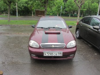 479 р. Воздухозаборник Снайпер на капот Acura RL KB1 седан дорестайлинг (2004-2008) (Неокрашенный)  с доставкой в г. Горно‑Алтайск. Увеличить фотографию 3