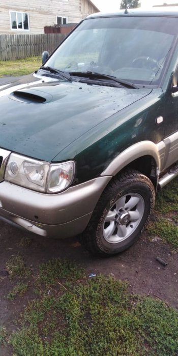 6 449 р. Правое переднее пластиковое крыло (левый руль) Стандарт Nissan Terrano2 R20 2-ой рестайлинг (1999-2006)  с доставкой в г. Горно‑Алтайск. Увеличить фотографию 2