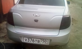 2 699 р. Накладка на крышку багажника автомобиля XALK  Лада Гранта  2190 - Гранта Спорт ( 2191,  2190) (Неокрашенная)  с доставкой в г. Горно‑Алтайск. Увеличить фотографию 6