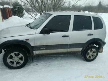 1 799 р. Арки крыльев Кураж 2  Chevrolet Niva  2123 (2002-2008), Лада 2123 (Нива Шевроле) (2002-2008) (Неокрашенные)  с доставкой в г. Горно‑Алтайск. Увеличить фотографию 7