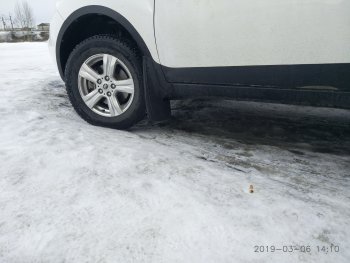 749 р. Универсальные передние брызговики (широкие) ПТП64 Uni4  Nissan Terrano D10 дорестайлинг (2013-2016)  с доставкой в г. Горно‑Алтайск. Увеличить фотографию 12