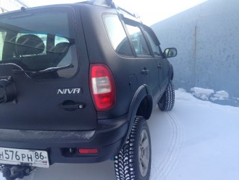 1 799 р. Арки крыльев Кураж 2  Chevrolet Niva  2123 (2002-2008), Лада 2123 (Нива Шевроле) (2002-2008) (Неокрашенные)  с доставкой в г. Горно‑Алтайск. Увеличить фотографию 6