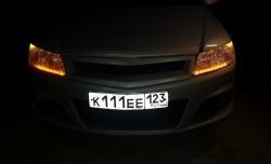 2 499 р. Решётка радиатора Lumma 2 Opel Astra H GTC хэтчбек 3 дв. дорестайлинг (2004-2006) (Неокрашенная)  с доставкой в г. Горно‑Алтайск. Увеличить фотографию 23