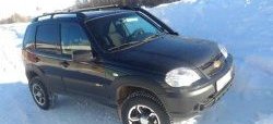 2 699 р. Комплект поперечин Лидер (для комплектации GLS, GLC (на штатные рейлинги))  Chevrolet Niva  2123 (2009-2020), Лада 2123 (Нива Шевроле) (2009-2021), Лада Нива Трэвел (2021-2025)  с доставкой в г. Горно‑Алтайск. Увеличить фотографию 2