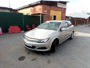 829 р. Реснички Global Tuning  Opel Astra ( H,  H GTC) (2004-2015) седан дорестайлинг, универсал, хэтчбек 3 дв. дорестайлинг, хэтчбек 5дв дорестайлинг, хэтчбек 3 дв. рестайлинг, универсал рестайлинг, хэтчбек 5дв рестайлинг (Неокрашенные)  с доставкой в г. Горно‑Алтайск. Увеличить фотографию 21