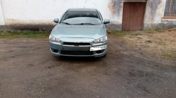 929 р. Подиум гос. номера EVO №1  Mitsubishi Lancer  CY (2007-2017) седан дорестайлинг, хэтчбэк дорестайлинг, седан рестайлинг, хэтчбек 5 дв рестайлинг (Гладкий пластик)  с доставкой в г. Горно‑Алтайск. Увеличить фотографию 6