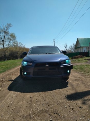 689 р. Центральные воздуховоды Evo на автомобиль Mitsubishi Lancer 10 седан рестайлинг (2011-2017)  с доставкой в г. Горно‑Алтайск. Увеличить фотографию 5