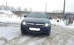 829 р. Реснички Global Tuning  Opel Astra ( H,  H GTC) (2004-2015) седан дорестайлинг, универсал, хэтчбек 3 дв. дорестайлинг, хэтчбек 5дв дорестайлинг, хэтчбек 3 дв. рестайлинг, универсал рестайлинг, хэтчбек 5дв рестайлинг (Неокрашенные)  с доставкой в г. Горно‑Алтайск. Увеличить фотографию 11