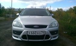 2 899 р. Накладка переднего бампера Sport Style Ford Focus 2 хэтчбэк 5 дв. дорестайлинг (2004-2008) (Неокрашенная)  с доставкой в г. Горно‑Алтайск. Увеличить фотографию 4