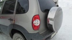 6 499 р. Бокс запасного колеса Ралекс-Тюнинг Chevrolet Epica V250 (2006-2012) (215/65R16, Тарелочка неокрашенная)  с доставкой в г. Горно‑Алтайск. Увеличить фотографию 13