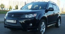 3 099 р. Пороги накладки Sport Mitsubishi Outlander XL (CW)  дорестайлинг (2005-2009) (Неокрашенные)  с доставкой в г. Горно‑Алтайск. Увеличить фотографию 11