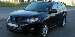 3 099 р. Пороги накладки Sport Mitsubishi Outlander XL (CW)  дорестайлинг (2005-2009) (Неокрашенные)  с доставкой в г. Горно‑Алтайск. Увеличить фотографию 8