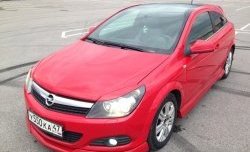 4 749 р. Накладка переднего бампера Global Tuning Opel Astra H GTC хэтчбек 3 дв. дорестайлинг (2004-2006) (Неокрашенная)  с доставкой в г. Горно‑Алтайск. Увеличить фотографию 7