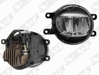 Правая противотуманная фара SAT (LED) Toyota Land Cruiser 200 1-ый рестайлинг (2012-2015)