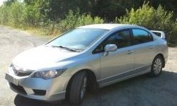 1 649 р. Реснички на фары CT Honda Civic FD седан дорестайлинг (2005-2008) (Неокрашенные)  с доставкой в г. Горно‑Алтайск. Увеличить фотографию 3