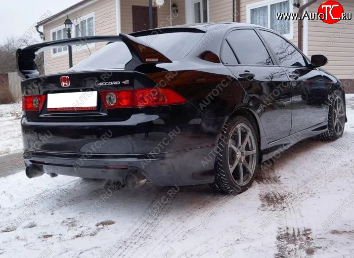 6 799 р. Спойлер Mugen  Honda Accord  CL (2002-2008) седан дорестайлинг, седан рестайлинг (Неокрашенные)  с доставкой в г. Горно‑Алтайск