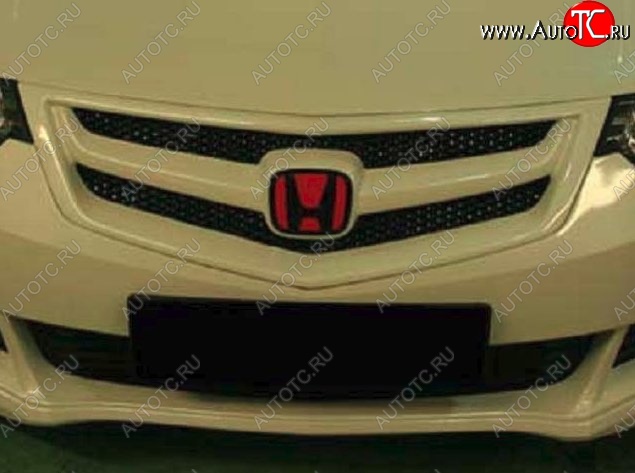 5 399 р. Решётка радиатора Sport Style Honda Accord 8 CU седан дорестайлинг (2008-2011) (Неокрашенная)  с доставкой в г. Горно‑Алтайск