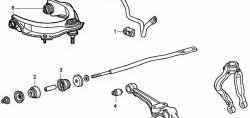 289 р. Полиуретановая втулка стабилизатора, задней подвески HONDA AVANCIER, I.D. = 24 мм Honda Avancier (1999-2003)  с доставкой в г. Горно‑Алтайск. Увеличить фотографию 2