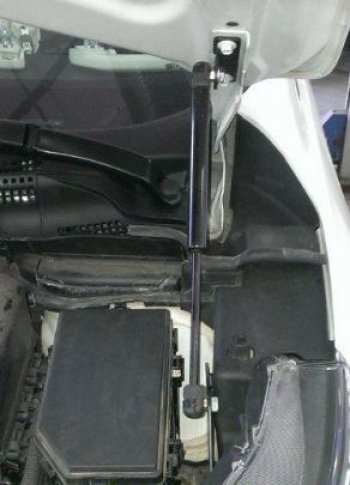 3 679 р. Упоры капота Pomogator Honda CR-V RM1,RM3,RM4 дорестайлинг (2012-2015)  с доставкой в г. Горно‑Алтайск. Увеличить фотографию 2