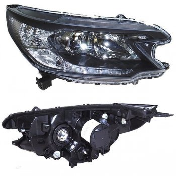 Правая фара SAT Honda CR-V  RM1,RM3,RM4 (2012-2015) дорестайлинг (Под ксенон, с электрокорректором)