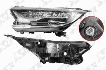 Левая передняя фара SAT (диодная, с электрокорректором) Honda CR-V  RW,RT (2016-2020) дорестайлинг