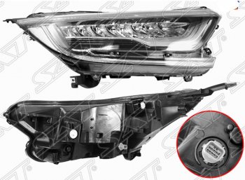Правая передняя фара SAT (диодная, с электрокорректором) Honda CR-V  RW,RT (2016-2020) дорестайлинг