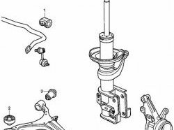 359 р. Полиуретановая втулка стабилизатора задней подвески Точка Опоры  Honda CR-V  RD1,RD2,RD3 - Tourneo  1 CF  с доставкой в г. Горно‑Алтайск. Увеличить фотографию 2