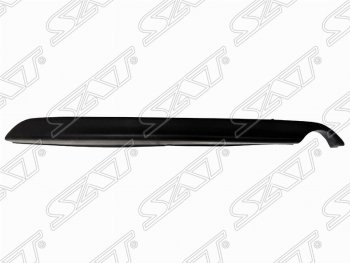 Накладка заднего бампера SAT (нижняя часть) Honda Fit  GE (2007-2010) дорестайлинг